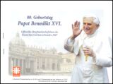 2007  80. Geburtstag von Papst Benedikt XVI.