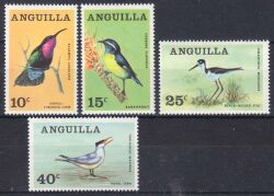 Anguilla 1968  Einheimische Vögel