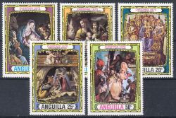 Anguilla 1970  Weihnachten: Gemälde