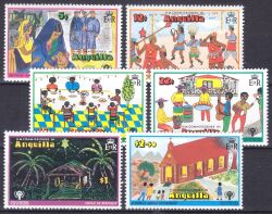 Anguilla 1978  Weihnachten: Kinderzeichnungen