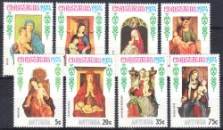 Antigua 1974  Weihnachten: Madonnengemälde