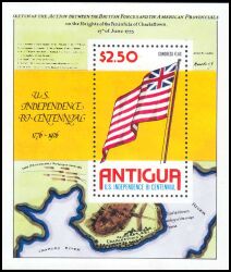 Antigua 1976  200 Jahre Unabhängigkeit der Vereinigten Staaten von Amerika