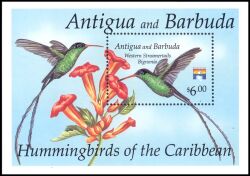 Antigua & Barbuda 1992  Intern. Briefmarkenausstellung GENOVA `92