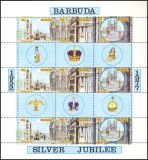 Barbuda 1977  25 Jahre Regentschaft von Königin...