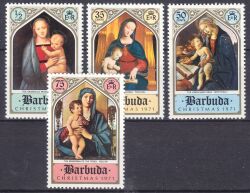 Barbuda 1971  Weihnachten: Madonnengemälde