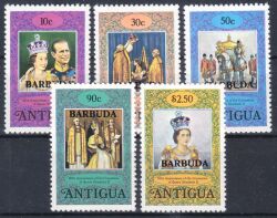 Barbuda 1978  25. Jahrestag der Krönung von Königin Elisabeth II.