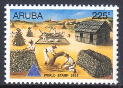 Aruba 1998  Internationaler Tag der Briefmarke