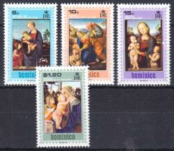 Dominica 1969  Weihnachten: Gemälde