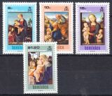 Dominica 1969  Weihnachten: Gemälde