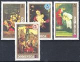 Dominica 1972  Weihnachten: Gemälde