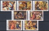 Dominica 1973  Weihnachten: Religiöse Gemälde