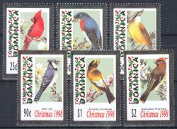Dominica 1998  Weihnachten: Vögel