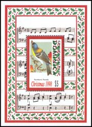 Dominica 1998  Weihnachten: Vögel
