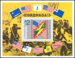 Grenada 1975  200 Jahre Unabhängigkeit der Vereinigten Staaten von Amerika