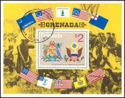 Grenada 1975  200 Jahre Unabhängigkeit der Vereinigten Staaten von Amerika