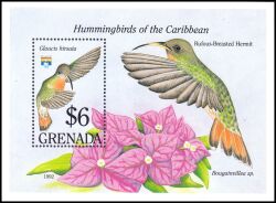 Grenada 1992  Internationale Briefmarkenausstellung GENOVA `92