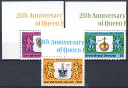 Grenada-Grenadinen 1978  25. Jahrestag der Krönung von Königin Elisabeth II.