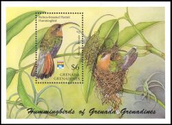 Grenada-Grenadinen 1992  Internationale Briefmarkenausstellung GENOVA `92