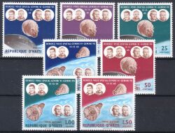 Haiti 1966  Rendevous der Raumkapseln Gemini VI und VII