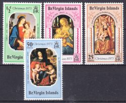 Jungferninseln 1973  Weihnachten: Madonnengemälde