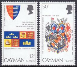 Kaiman-Inseln 1974  100. Geburtstag von Winston Spencer Churchill