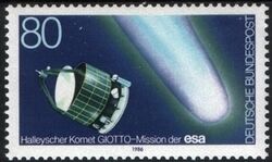 1986  Halleyscher Komet - GIOTTO-Mission der ESA
