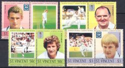 St. Vincent 1985  Kricketspieler