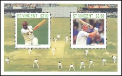 St. Vincent 1988  Kricketspieler