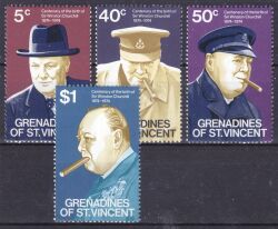 St. Vincent Grenadinen 1974  100. Geburtstag von Winston Spencer Churchill