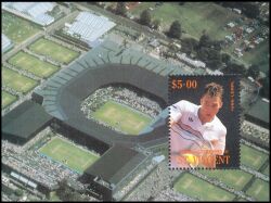 Bequia 1988  Tennisspieler: Ivan Lendl