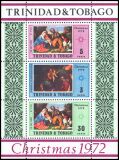 Trinidad & Tobago 1972  Weihnachten: Gemälde