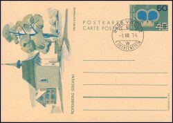 1974  Überdruck der neuen Wertstufe