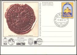1992  Burg Gutenberg mit Zudruck