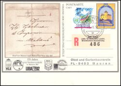 1992  Burg Gutenberg mit Zudruck