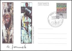 1992  Zeitkunst-Motiv mit Unterschrift