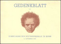 1959  Einweihung der Beethhovenhalle in Bonn