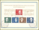 1959  Einweihung der Beethhovenhalle in Bonn