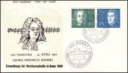 1959  Einweihung der Beethhovenhalle in Bonn