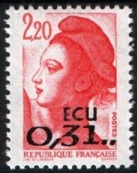 1988  Freimarke:  Liberte´