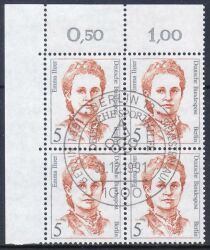 1989  Freimarken: Frauen der deutschen Geschichte