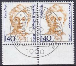 1989  Freimarken: Frauen der deutschen Geschichte