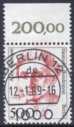 1989  Freimarken: Frauen der deutschen Geschichte
