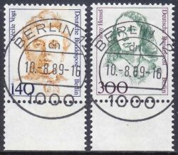 1989  Freimarken: Frauen der deutschen Geschichte