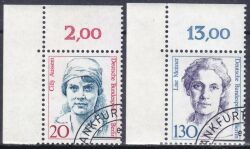 1988  Freimarken: Frauen der deutschen Geschichte