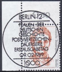 1989  Freimarke: Frauen der deutschen Geschichte