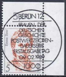1989  Freimarke: Frauen der deutschen Geschichte