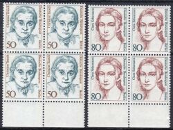 1986  Freimarken: Frauen der deutschen Geschichte