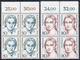 1986  Freimarken: Frauen der deutschen Geschichte