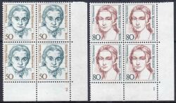 1986  Freimarken: Frauen der deutschen Geschichte