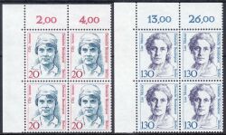 1988  Freimarken: Frauen der deutschen Geschichte